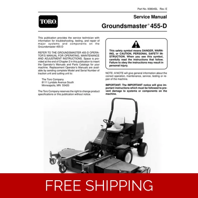 TORO-GROUNDSMASTER-455-D-SM-02540